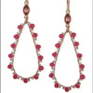 Lonna & Lilly new Gold Tone Open Drop Earrings